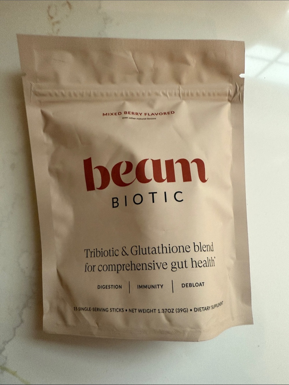Beam Biotic Mixed Berry Gut Health Supplement
